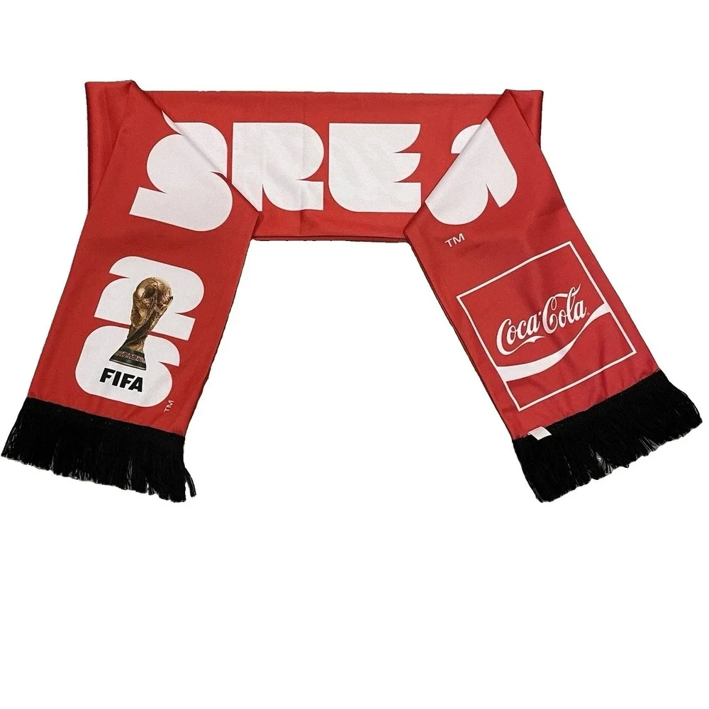 FIFA World Cup 2026 Soccer Trophy Graphic Fan Scarf